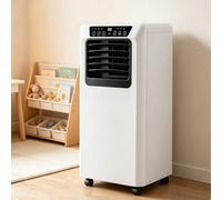 Sushangmao Aire Acondicionado Portátil para Habitaciones, Climatizador con Compresor Solo Frío y Modos de Deshumidificación y Ventilación, Temperatura Ajustable de 16 a 30 °C, 3 Velocidades 9000BTU