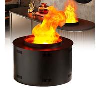 Sushangmao Chimenea De Vapor De Agua 2025/Chimenea Decorativa De Vapor De Agua 3D. Ajuste del Brillo De La Llama Y La Salida De Vapor Mediante Control Remoto/Aplicación 40cm/15.3in