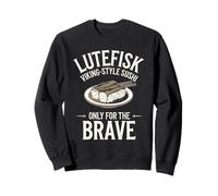Sushi Estilo Vikingo Lutefisk Solo para Valientes Sudadera