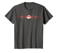 Sushi Fresco para Hombres Mujeres Sushi Chef Snacks japoneses mariscos Camiseta, Niños, Asfalto, 10 años