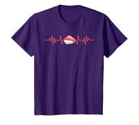 Sushi Fresco para Hombres Mujeres Sushi Chef Snacks japoneses mariscos Camiseta, Niños, Morado, 10 años