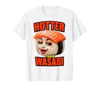 Sushi Nigiri Face - Más Caliente Que el Humor Wasabi Camiseta