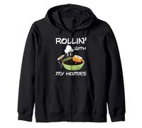 Sushi Roll Friends Juego de Palabras Divertido Salsa de Soja Humor Arte Sudadera con Capucha