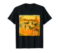 Sushi Roll Nuggets de Pollo Lindo Kawaii Divertido Comida Rápida Camiseta