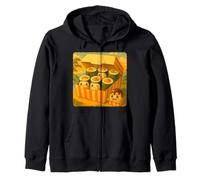 Sushi Roll Nuggets de Pollo Lindo Kawaii Divertido Comida Rápida Sudadera con Capucha