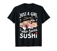 Sushi Solo Una Chica Que Ama Shushi Japonés Camiseta