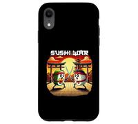 Sushi War Anime Kawaii Set Japonés Amante de la Comida Otaku Manga Carcasa para iPhone XR