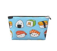Sushi y sashimi, Bolsa de artículos de tocador Bolsa de Maquillaje Bolsa de cosméticos Bolsa de artículos de tocador de Viaje portátil