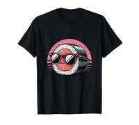 Sushis Retro Sushi Lover Japanese Cuisine Food Lovers Camiseta