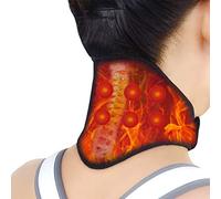 Susian Protector de cuello magnético con calefacción eléctrica para calentar el cuello, almohadilla protectora para el cuello, almohadilla de calentamiento automático para el cuello, dolor de cuello