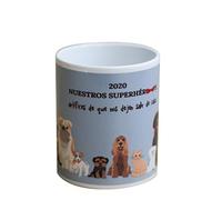 Susiko Taza de Cerámica | Súper Héroes Pandemia Covid-19 | Recuerdo a los Héroes que se Implican en estos Tiempos Difíciles, Capaces de Arriesgar su Vida por Nosotros | Mascotas | Con Caja de Regalo