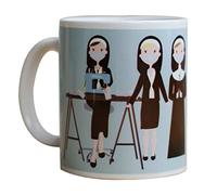 Susiko Taza de Cerámica | Súper Héroes Pandemia Covid-19 | Recuerdo a los Héroes que se Implican en estos Tiempos Difíciles | Monjas | Con Caja de Regalo, SSKTAZ-HEROES-MONJAS