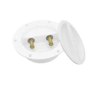 susiodeu Caja de Conexiones para Fuente de alimentación, Impermeable, con Tapa, diseñada para durar, Ideal para Pesca y Necesidades energéticas al Aire Libre, práctica y rápida. La Caja