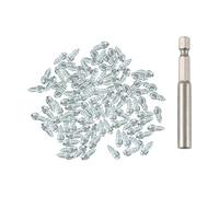 susiodeu Clavos de Nieve Antideslizantes, Tacos de Seguridad adicionales para neumáticos con Herramienta instalación para Bicicletas y Motocicletas en Invierno, Tacos Rosca para neumáticos con