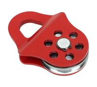 susiodeu Polea de cabrestante de bloque arranque acero aleación resistencia que ofrece una construcción robusta. Para entusiastas la agricultura y el bricolaje marino. Polea remolque.