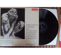 Suske Quartett - Trios fuer Violine, Viola und Violoncello op. 9 Nr. 1-3, Streichquartett nach der Klaviersonate op. 14 Nr. 1. Suske Quartett Stereo [Vinyl] Beethoven, Ludwig van and Suske Quartett