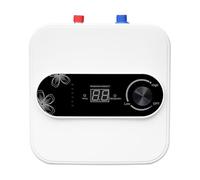 Susoso Caldera para debajo de la mesa, calentador de agua eléctrico, almacenamiento de agua caliente, 1500 W, resistente a la presión, control de temperatura 30 - 65 ℃, capacidad - 8 litros para