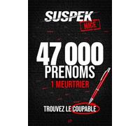 SUSPEK - Meurtre à Nice: Livre-jeu escape game pour adulte, enquête criminelle Murder Party | 47 000 suspects, 18 indices, 1 coupable. Affaire n°2