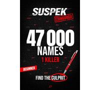 SUSPEK - Murder in Edinburgh: 47,000 Suspects, 17 Clues, One Killer | A British Murder Mystery Puzzle Book for Adults, Cosy Mystery Fans, and Logic Grid Puzzle Lovers (Case 02) (SUSPEK-UK)
