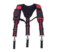 Suspender Tool Belt, Outdoor Climbing Harness, 21.26x12.99 Inches, Breathable Adjustable Safety Strap, Lightweight, Work Gear Straps for Electricians, Carpenters, Construction