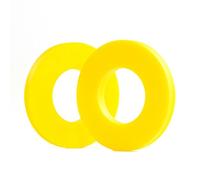 Suspensión Aire Anillo Goma Amortiguador 2 Piezas Buje Sello Capó Cojinete Bastidor Delantero Torre Montaje Superior Para VW Para Golf MK4 Para Jetta Para Bora Suspensión Neumática