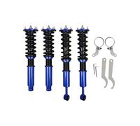 Suspensión Coilovers ajustable compatible for Honda Accord 2003-2007 compatible for Acura TSX 2004-2008 amortiguadores de resorte de altura for bajar(Blue)