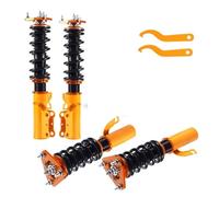 Suspensión de amortiguadores helicoidales Suspensión Coilover Street Para Toyota Para Celica FWD 1993 Amortiguador Ajustable 24 Niveles Amortiguador Delantero