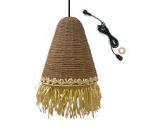 Suspensión de red para exterior PALOMA OUTDOOR CABLE en hierba marina estilo bohemio 5m de longitud de cable