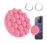 Suspensión De Teléfono Agarre Y Fijación | Soporte Para Teléfono Inteligente Adhesivo De Silicona - Soporte Para Teléfono Espejo Y Ducha - Adecuado Para Pantallas De Computadora, Refrigeradores