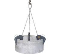 Suspensión de tubos Eichinger, rango de agarre 0 - 130 mm, capacidad de carga 1500 kg