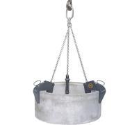 Suspensión de tubos Eichinger, rango de agarre 0 - 250 mm, capacidad de carga 3000 kg