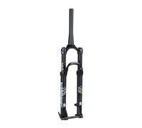 Suspension - Horquilla de bicicleta de 26 27.5 29 pulgadas, bloqueo inteligente, amortiguación, ajuste de freno de disco delantero de 1 a 1/8 pulgadas (27.5 pulgadas)