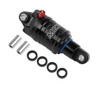 Suspensión neumática para rueda trasera, 125/150/165/190 mm, presión ajustable 100-150 PSI con forro de aluminio de 24 mm para bicicleta de montaña, amortiguador negro (125 mm x 20 mm)