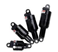 suspensión neumática trasera amortiguadores Amortiguador Trasero De Aire Con Presión De Aire Ajustable De 100Mm 125Mm 150Mm 165Mm Para Bicicleta Montaña Plegable.(165mm)