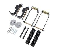 Suspensión para muelle de hoja trasera pesada 3611-YD 3 pulgadas Altura de elevación máxima, estabilidad mejorada de acero con una instalación conveniente, adecuada, #611