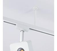 Suspensión Paulmann URail, blanco señal, metal