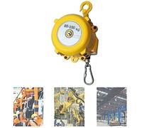 Suspensión retráctil/resorte, Balanceador de resorte con cuerda alambre 1,5 M y rangos carga múltiples gancho(80-100kg)