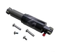 Suspensión trasera para bicicleta, bloqueo de choque de aire, 125 200 mm de longitud, componente de aleación de aluminio para ciclismo en carreteras malas con absorción efectiva de vibraciones (165 mm