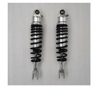 Suspensiones Amortiguadores Amortiguador De Aire Universal Para Motocicleta De 330mm/335mm/340mm Para CB750K GL1000 GSX1100(Silver black2)