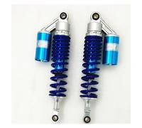 Suspensiones Amortiguadores Amortiguadores Universales De Resorte Para Motocicleta De 350mm Y 8mm Para CB750 F2N VMAX Z900 ATV Quad Dirt Pit(Azul)