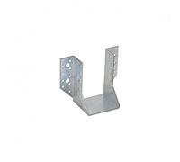 Suspensiones de vigueta Gedotec con orejetas exteriores de acero | 10 uds. suspensiones de vigueta - 80 x 120 x 75 mm | base de poste conector angular para cargas pesadas | escuadra angular de metal