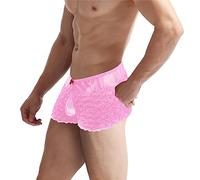 Suspensorio Hombre Gay, Suspensorio Transparentes Eróticas Malla Leopardo Jockstrap Gay Calzoncillos Graciosos G-String Halter V Sling Ropa Interior Talle Bajo Ortopedico Tangas Calzoncillos Elefante