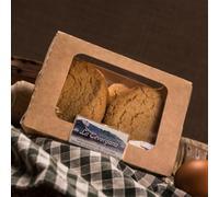 Suspiros La Tevergana de Escanda 6 Uds | Galletas artesanas de mantequilla con coco | Dulce asturiano tradicional | Sin conservantes añadidos