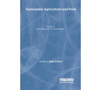 Sustainable Agriculture and Food