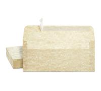 Sustainable Greetings 50 Pack 10 Parchment Business Envelopes with Sel