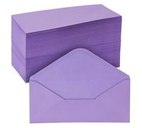 Sustainable Greetings Sobres de negocios, paquete de 200, n.º 10, color morado, sello engomado, tamaño carta, sobres de boda para invitaciones y correo de negocios