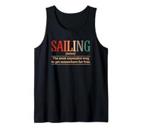 Sustantivo de vela La forma más cara de llegar a algún lugar Camiseta sin Mangas