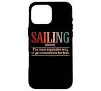 Sustantivo de vela La forma más cara de llegar a algún lugar Carcasa para iPhone 16 Pro Max