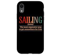 Sustantivo de vela La forma más cara de llegar a algún lugar Carcasa para iPhone XR