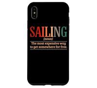 Sustantivo de vela La forma más cara de llegar a algún lugar Carcasa para iPhone XS Max
